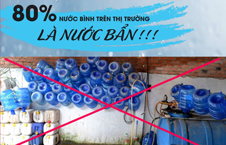 Tác hại của nước bẩn khi dùng thường xuyên