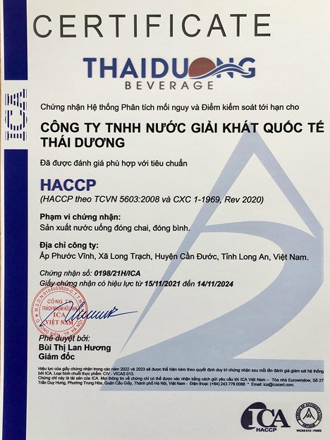 HACCP – Chứng nhận quốc tế về an toàn thực phẩm