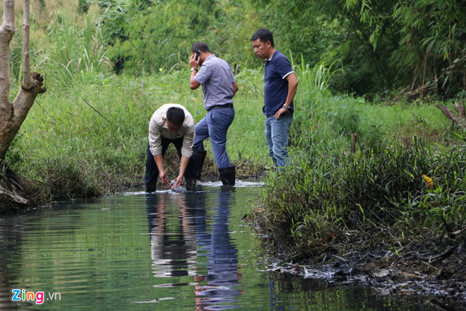 ‘Họ mặc kệ nên váng dầu vào hệ thống xử lý của nhà máy nước sông Đà’